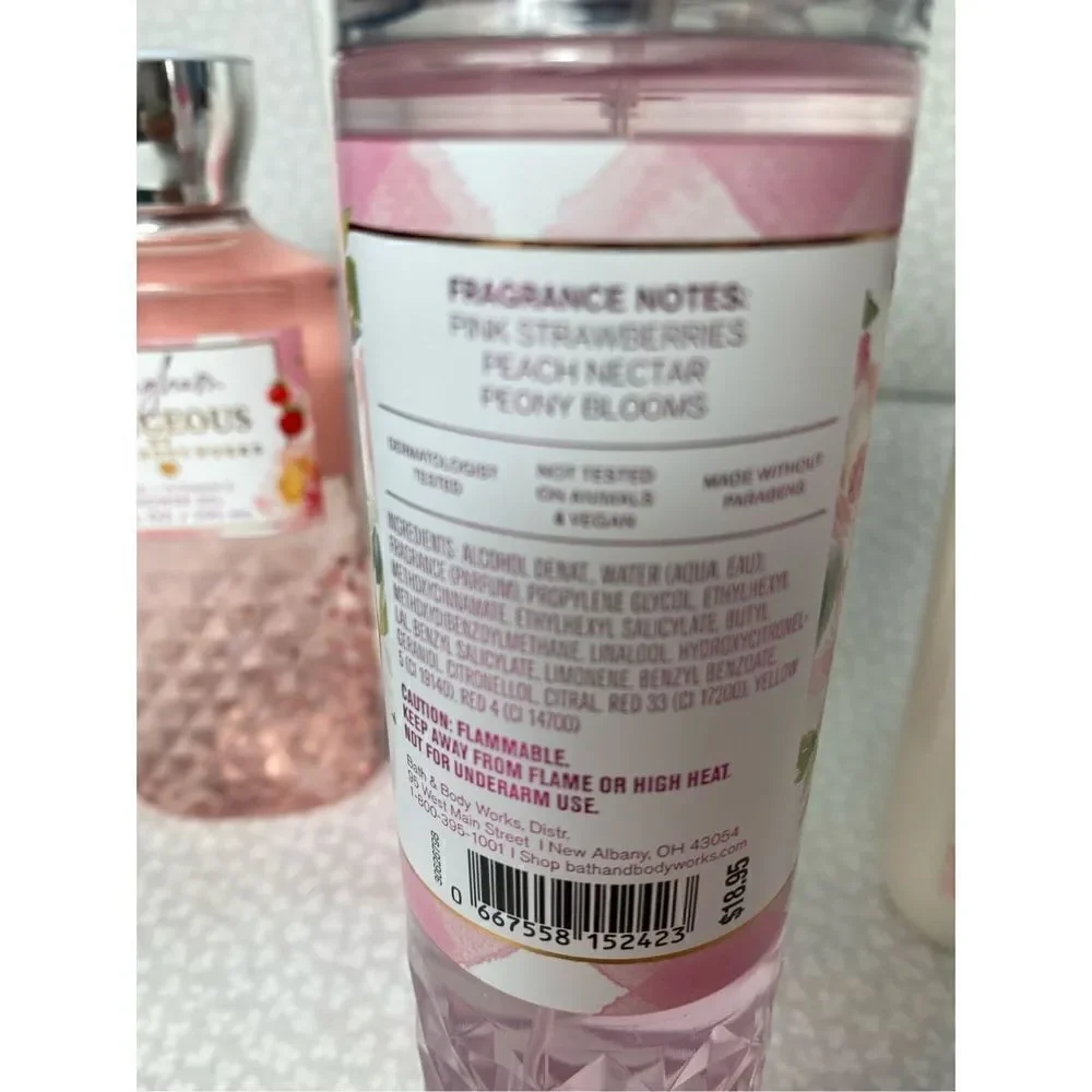 Bath and Body Works GINGHAM GORGEOUS 4PC Set